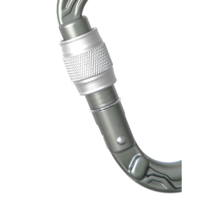 Karabinek Edelrid HMS BULLETPROOF SCREW - slate